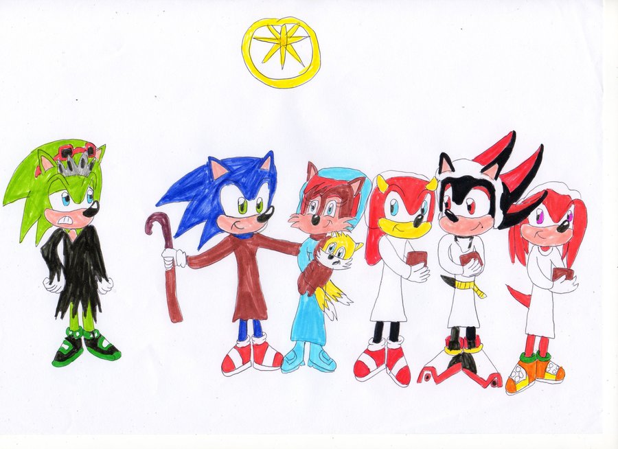 Presented Without Commentary: Christian Sonic Fanart - Sonic Retro